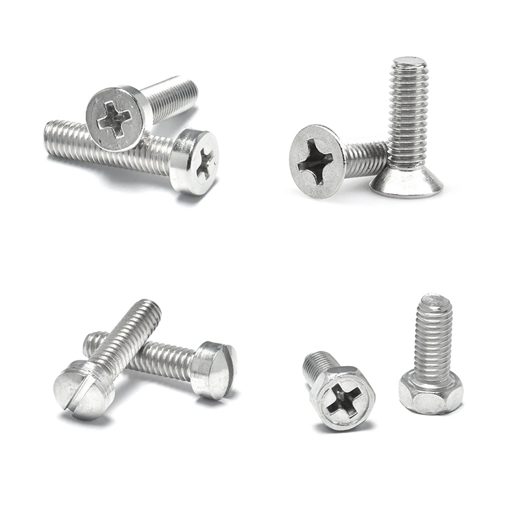 M3 M4 M5 M6 M8 Hexagon Socket Head Cap Flat Head Countersunk Head Screw Machine Screw Stainless Steel