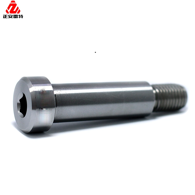 Customized Fastener Stainless Steel Aluminum CNC Machine Turning Hex Bolt T Bolt Shoulder Bolts Hexagon Bolt