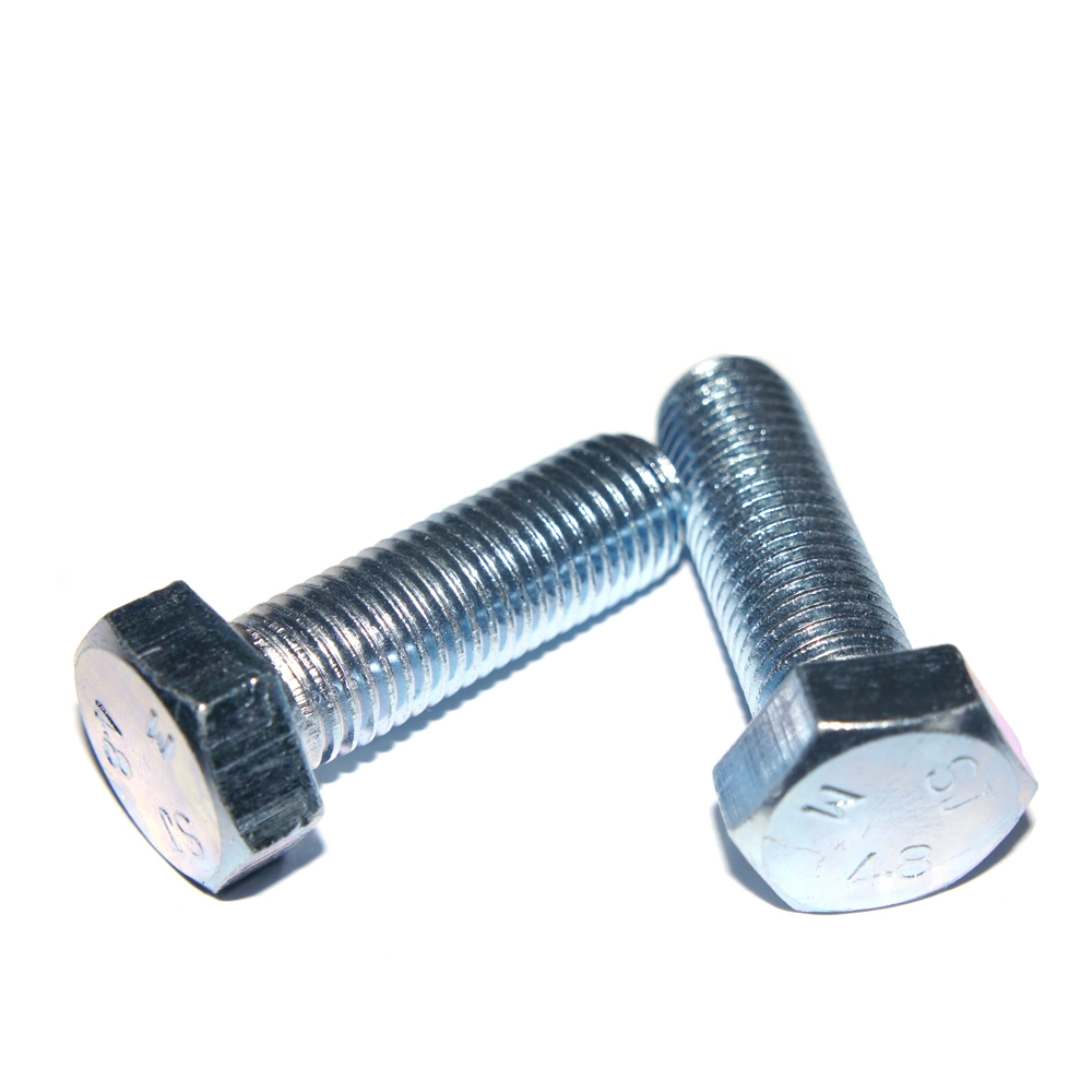 DIN933 DIN931 Full Thread Half Thread Tarmac Zinc Plated Hot DIP Galvanized M39 M36 M33 M32 Carbon Steel Grade 4.8 8.8 10.9 12.9 Hex Bolt